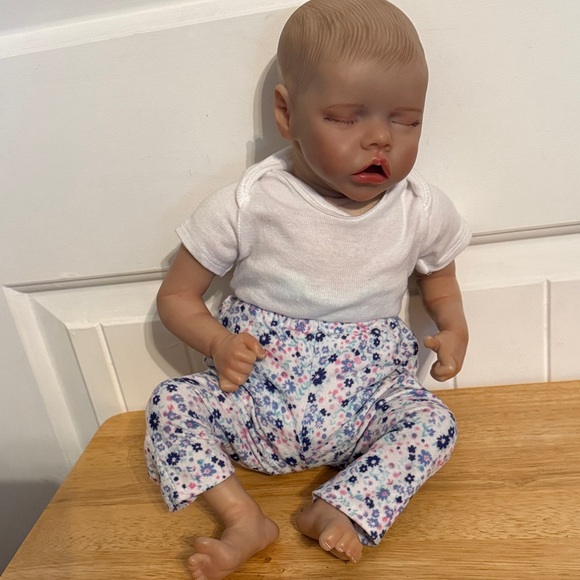 Floral Baby Doll with White Top - Picture 5 of 13